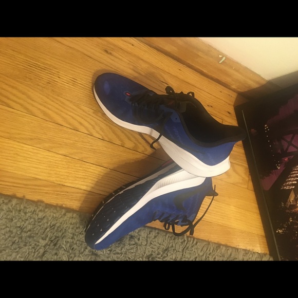 Nike” Zoom Vomero 14 Blue/Black Running Sneakers - Picture 3 of 5